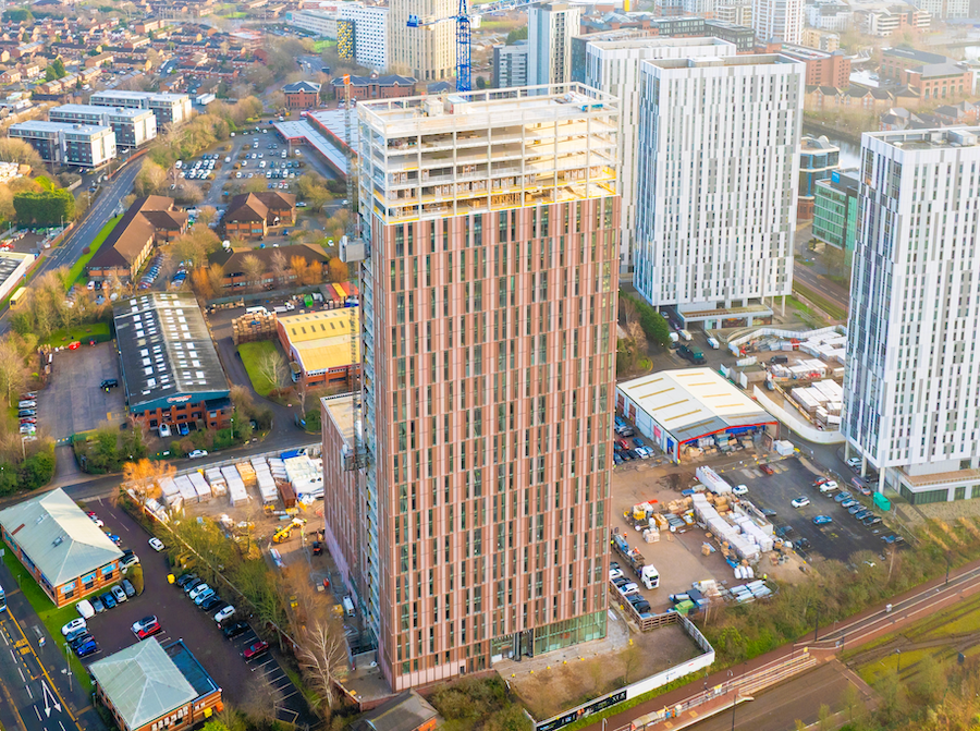 Starlight tops out at Spectra BTR | BTR News